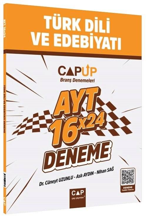 Çap Yayınları YKS AYT Türk Dili ve Edebiyatı 16x24 UP Deneme Çözümlü Çap Yayınları