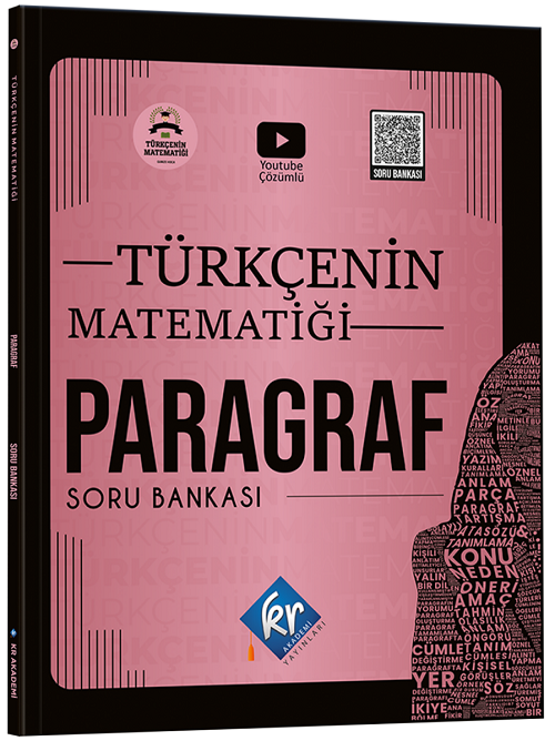 KR Akademi YKS TYT AYT KPSS Paragraf Türkçenin Matematiği Soru Bankası - Gamze Özdin KR Akademi Yayınları