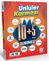 Ünlüler YKS TYT Ünlüler Karması 10+5 Deneme Ünlüler Yayınları