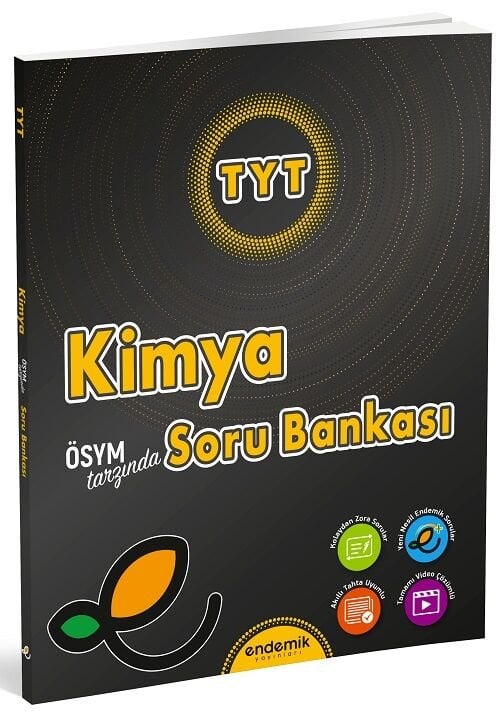 Endemik YKS TYT Kimya Soru Bankası Endemik Yayınları