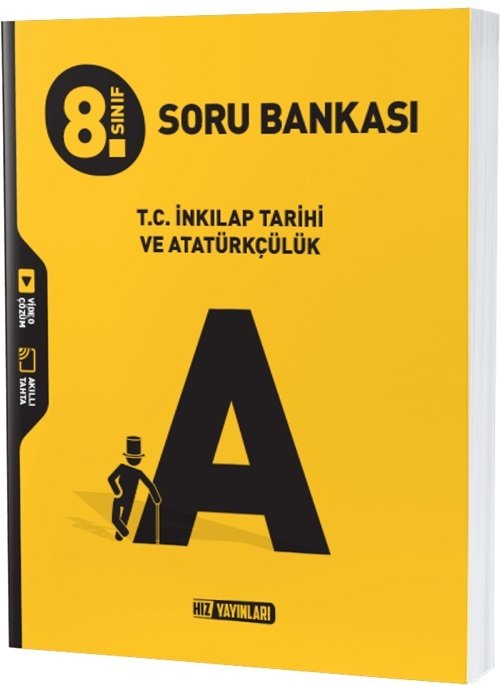 Hız Yayınları 8. Sınıf TC İnkılap Tarihi ve Atatürkçülük Soru Bankası Hız Yayınları