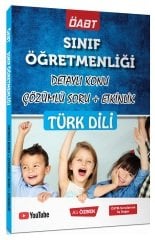 Ali Özbek ÖABT Sınıf Öğretmenliği Türk Dili Konu Anlatımlı Soru Bankası Ali Özbek