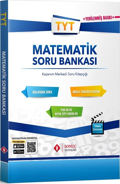 Sonuç YKS TYT Matematik Soru Bankası Sonuç Yayınları