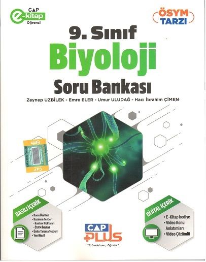 Çap Yayınları 9. Sınıf Biyoloji Plus Soru Bankası Çap Yayınları