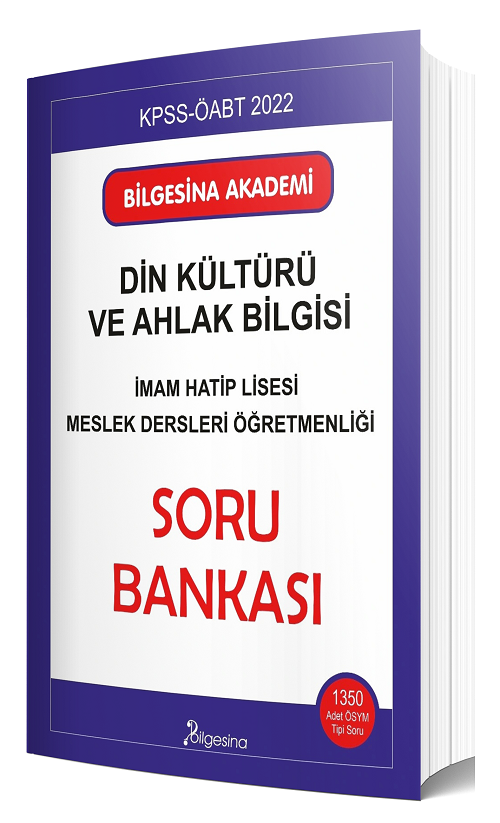 Bilgesina ÖABT Din Kültürü ve Ahlak Bilgisi Soru Bankası Bilgesina Akademi