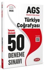 Data 2025 MEB-AGS Türkiye Coğrafyası 50 Deneme Çözümlü Ultra Serisi Data Yayınları