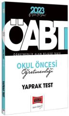 Yargı 2023 ÖABT Okul Öncesi Öğretmenliği Yaprak Test Yargı Yayınları