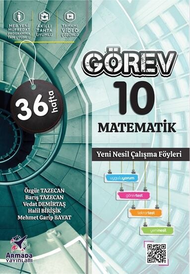 Armada 10. Sınıf Matematik Görev Yeni Nesil Çalışma Föyleri Armada Yayınları