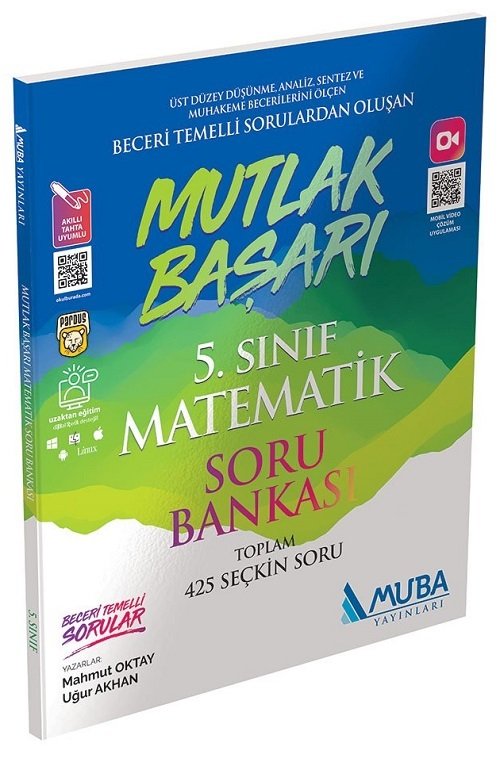 Muba 5. Sınıf Matematik Mutlak Başarı Soru Bankası Muba Yayınları