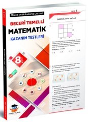 Zeka Küpü 8. Sınıf Matematik Beceri Temelli Kazanım Testleri Zeka Küpü Yayınları