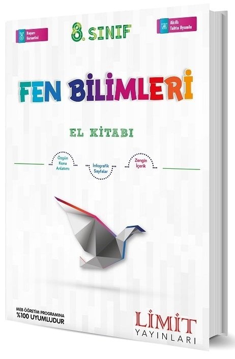 Limit 8. Sınıf Fen Bilimleri El Kitabı Limit Yayınları