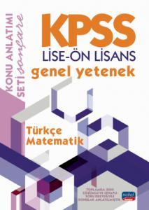 SÜPER FİYAT - Nobel KPSS Lise Ön Lisans Türkçe-Matematik Konu Anlatımı Nobel Sınav Yayınları