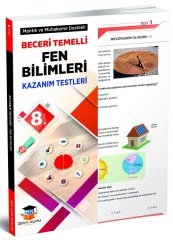 Zeka Küpü 8. Sınıf Fen Bilimleri Beceri Temelli Kazanım Testleri Zeka Küpü Yayınları