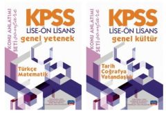 SÜPER FİYAT - Nobel KPSS Lise Ön Lisans Konu 2 li Set Nobel Sınav Yayınları