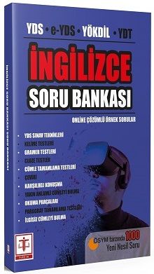 Tercih Kitabevi YDS YÖKDİL YDT İngilizce Soru Bankası Online Çözümlü Tercih Kitabevi