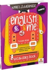 Çanta 6. Sınıf English me Vocabulary Book Çanta Yayınları