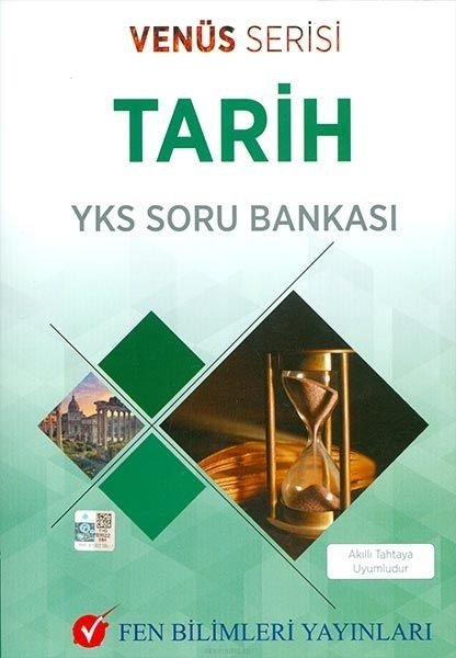 Fen Bilimleri YKS TYT AYT Tarih Soru Bankası Venüs Serisi Fen Bilimleri Yayınları