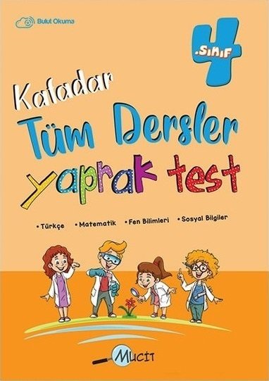 Mucit 4. Sınıf Tüm Dersler Kafadar Yaprak Test Mucit Yayınları