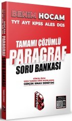 Benim Hocam TYT AYT KPSS ALES DGS Paragraf Soru Bankası Çözümlü Benim Hocam Yayınları