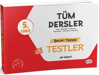 Editör 5. Sınıf Tüm Dersler Beceri Temelli Testler Editör Yayınları