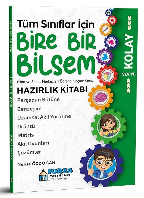 Forza Tüm Sınıflar İçin Bire Bir Bilsem Kolay Hazırlık Kitabı Forza Yayınları