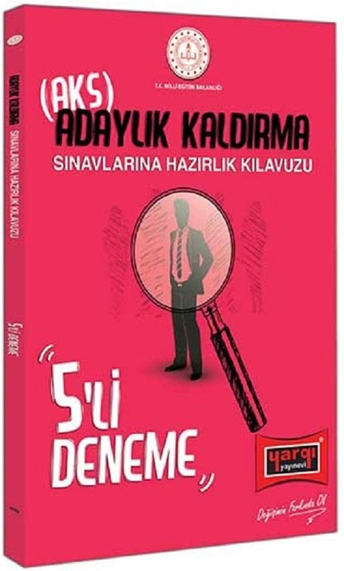 SÜPER FİYAT - Yargı 2020 MEB Milli Eğitim Bakanlığı AKS Adaylık Kaldırma 5 Deneme Yargı Yayınları