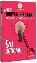 SÜPER FİYAT - Yargı 2020 MEB Milli Eğitim Bakanlığı AKS Adaylık Kaldırma 5 Deneme Yargı Yayınları