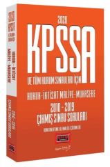 Yargı 2020 KPSS A Grubu Hukuk-İktisat-Maliye-Muhasebe Çıkmış Sorular Çözümlü 2010-2019 Yargı Yayınları