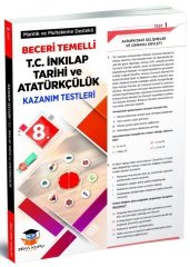 Zeka Küpü 8. Sınıf TC İnkılap Tarihi ve Atatürkçülük Beceri Temelli Kazanım Testleri Zeka Küpü Yayınları