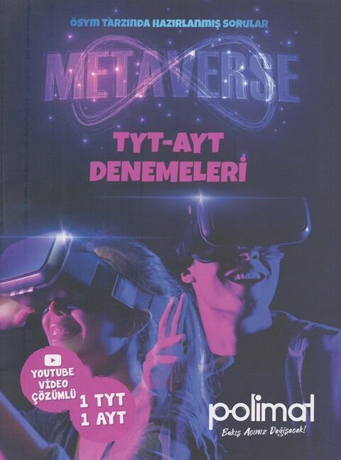 Polimat YKS TYT AYT Metaverse 2 li Deneme Polimat Yayınları