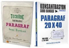 SÜPER FİYAT - Pelikan + Hocalara Geldik KPSS DGS ALES YKS Tecrübe Taktiklerle Paragraf Soru 2 li Set - Rüştü Bayındır Pelikan + Hocalara Geldik