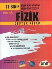 ENS Yayınları 11. Sınıf Fizik Destek Defter Kitap ENS Yayınları