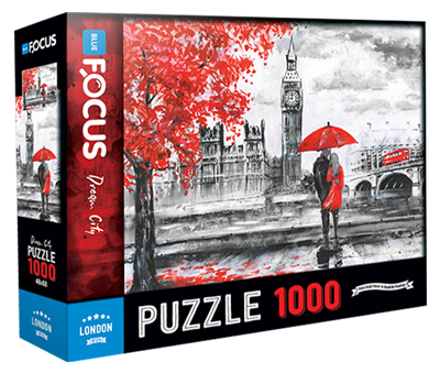 1000 Parça Puzzle - London Blue Focus Games