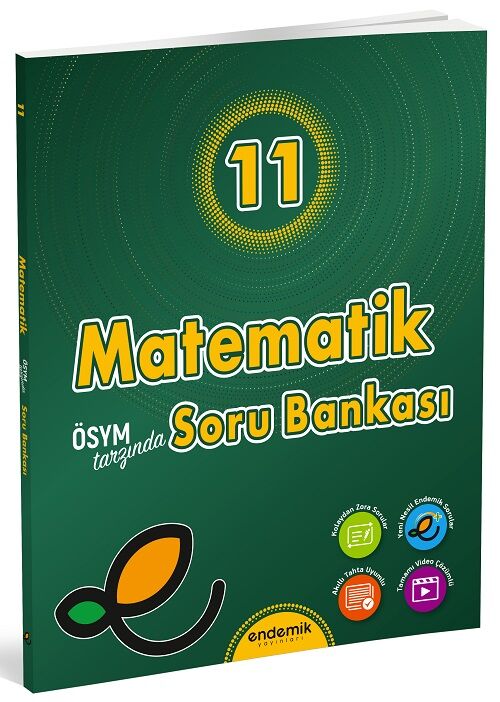 Endemik 11. Sınıf Matematik Soru Bankası Endemik Yayınları