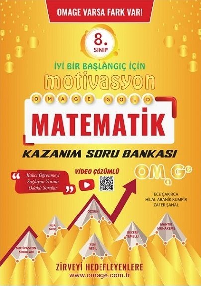 Omage 8. Sınıf Matematik Motivasyon Soru Bankası Omage Yayınları