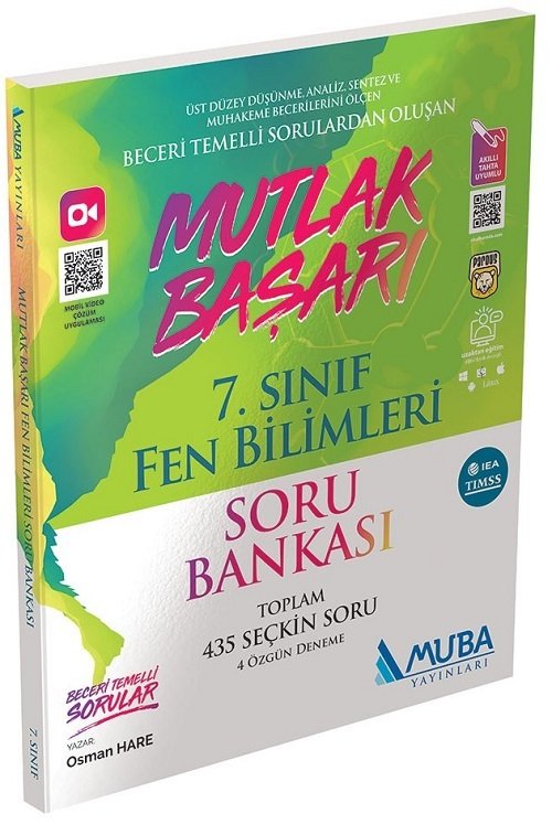 Muba 7. Sınıf Fen Bilimleri Mutlak Başarı Soru Bankası Muba Yayınları