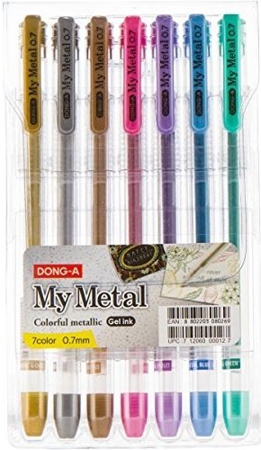 My-Metal İğne Uçlu Kalem 7 Renk Set 0.7 mm