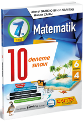 Çanta 7. Sınıf Matematik 10 Deneme Çanta Yayınları