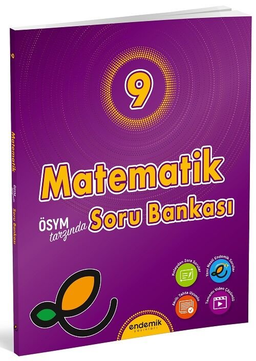 Endemik 9. Sınıf Matematik Soru Bankası Endemik Yayınları