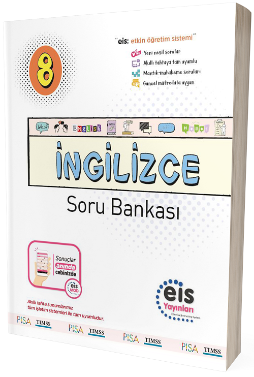 Eis Yayınları 8. Sınıf İngilizce Soru Bankası Eis Yayınları