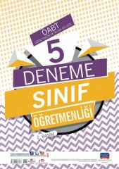 SÜPER FİYAT - Nobel ÖABT Sınıf Öğretmenliği 5 Deneme Nobel Sınav Yayınları