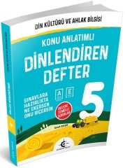 Eker Test 5. Sınıf Din Kültürü ve Ahlak Bilgisi Dinlendiren Defter Eker Test Yayınları