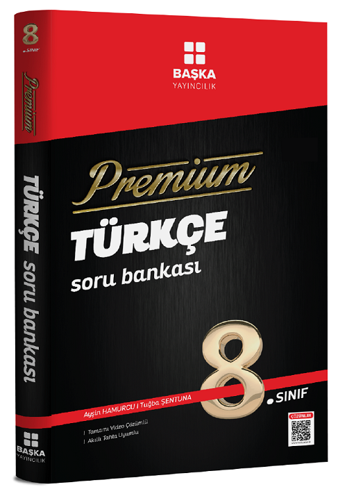 Başka 8. Sınıf Türkçe Premium Soru Bankası Başka Yayınları