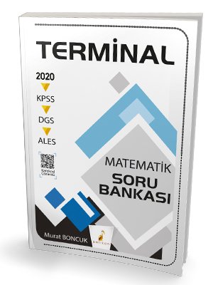 Pelikan 2020 KPSS ALES DGS Terminal Matematik Soru Bankası Çözümlü Pelikan Yayınları