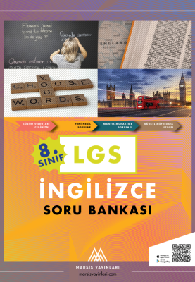 Marsis 8. Sınıf LGS İngilizce Soru Bankası Marsis Yayınları