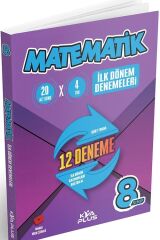 KVA Plus 8. Sınıf Matematik 1. Dönem 12 Deneme Video Çözümlü KVA Plus Yayınları