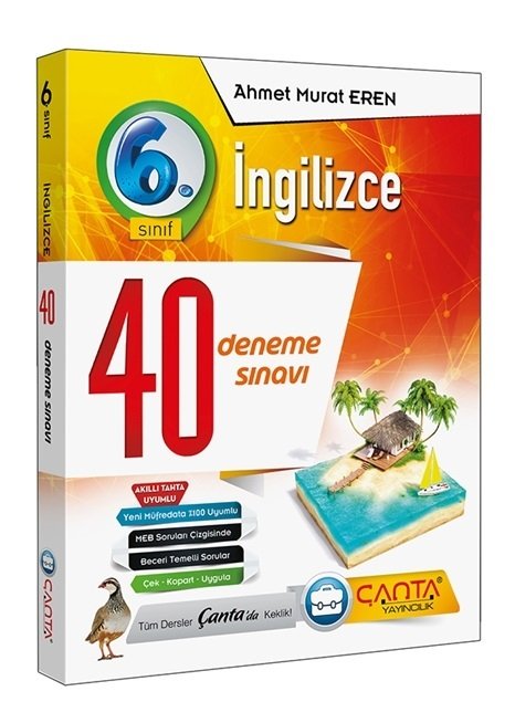 Çanta 6. Sınıf İngilizce 40 Deneme Çanta Yayınları