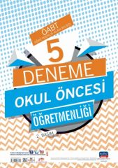 SÜPER FİYAT - Nobel ÖABT Okul Öncesi Öğretmenliği 5 Deneme Nobel Sınav Yayınları