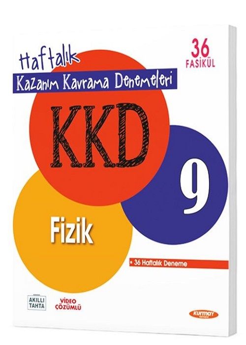 Kurmay ELT 9. Sınıf Fizik KKD Haftalık Kazanım Kavrama Denemeleri Kurmay ELT Yayınları