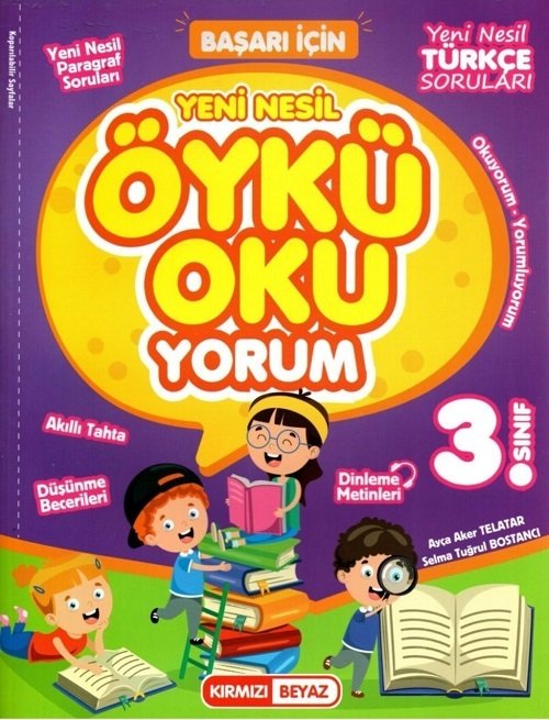 Kırmızı Beyaz 3. Sınıf Öykü Okuyorum Kırmızı Beyaz Yayınları